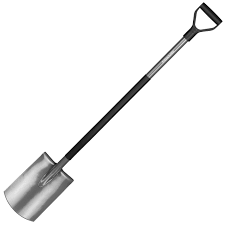 Fiskars Rund Trädgårdsspade för Mjuk Jord
