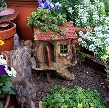 PRETMANNS Älvhus för Fairy Garden - Trädgårdsprydnad