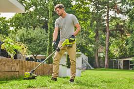 18 V ONE+ Sladdlös Grästrimmer med Hjulsystem