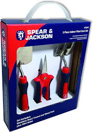 Spear & Jackson 3-delad verktygssats för inomhusväxter