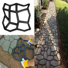 DIY Betongformar för Trädgårdsgolv