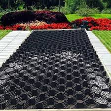 Anti-glid HDPE Geogrid Stödmur för Parkering och Trafik