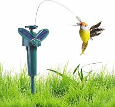 Soldrivna Fåglar - Flytande Kolibri för Trädgården