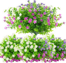 UV-beständiga konstgjorda blommor för balkongen
