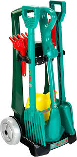 Theo Klein 2751 Bosch Trädgårdsvagn Set - 7 Delar