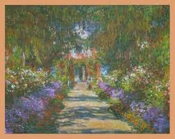Monets Trädgård: Affisch från 1902