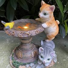 Kattfigurer för Trädgårdsdekoration