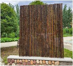 Bambu Staket Rullar för Uteplats