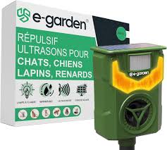 E-Garden Ultraljudsrepeller med Rörelsedetektor och LED-Lampa