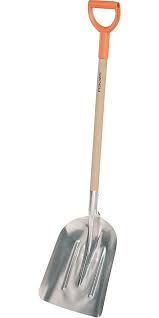 Fiskars Snö- och Sädesskyffel 31 cm Aluminiumblad