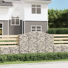Välvd Gabionkorg för Trädgård - DCRAF Hemmöbler