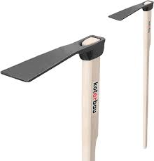 KOTARBAU® Trädgårdhacka 23 cm med 120 cm Trähandtag