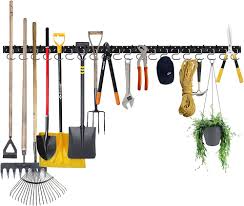 Justerbar Väggmonterad Garageverktygsförvaring 152 cm