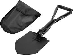 PIQIUQIU 47 cm Multifunktionell Hopfällbar Spade