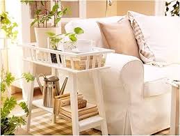 Ikea LANTLIV Blomställ i Vitt - 68 cm