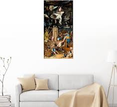 Lustarnas Trädgård: Helvetet - Canvastavla av Hieronymus Bosch