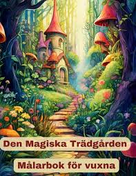 Den Magiska Trädgården: Målarbok för Vuxna