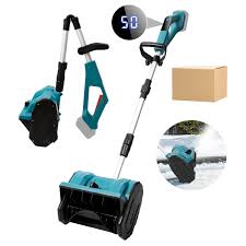 Batteridriven Vikbar Snöslunga för Makita 18 V