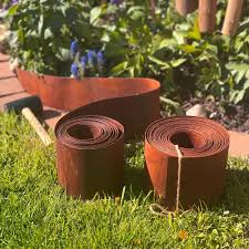 Rostig Gräskant för Trädgården - 20 cm